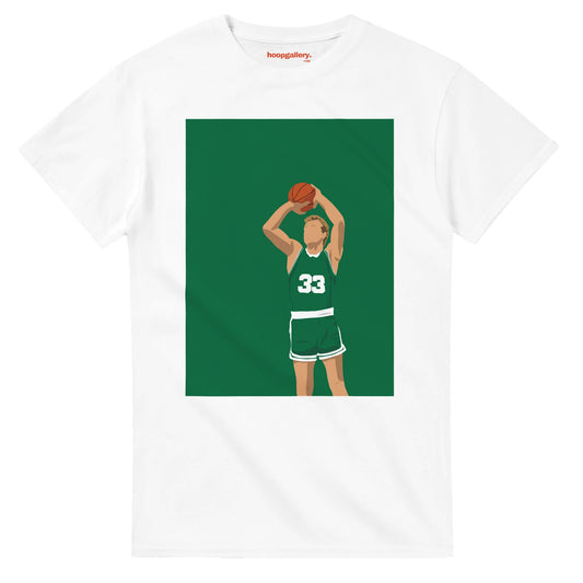 Larry Bird NBA T-shirt white