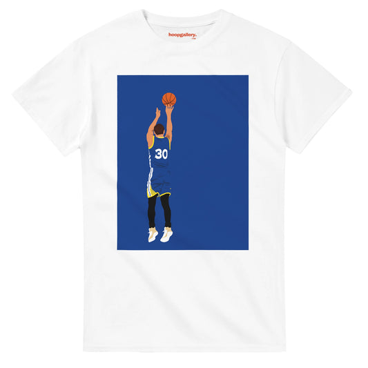Steph curry NBA T-shirt white