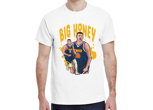Nikola Jokic NBA T-shirt white