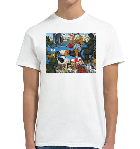 Charles Barkley nba T-shirt white