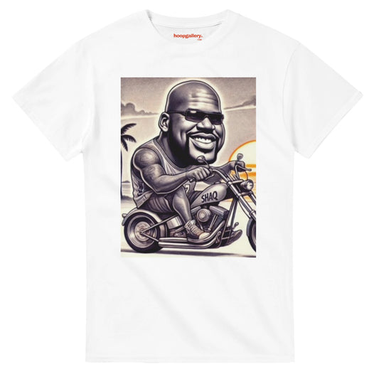 Shaq O'Neal NBA T-shirt white